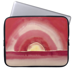 Sunrise by Georgia O'Keefe Laptopschutzhülle