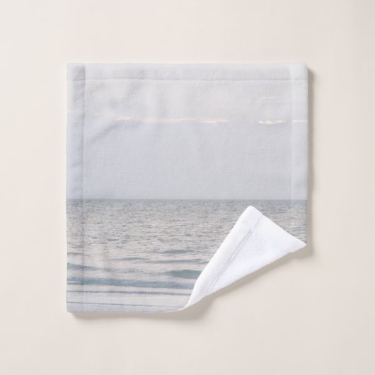 Sunrise Calmness #1 #ocean Badhandtuch Set (Waschlappen)