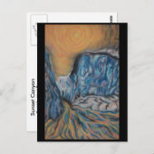 Sunrise Canyon Postkarte (Vorne/Hinten)
