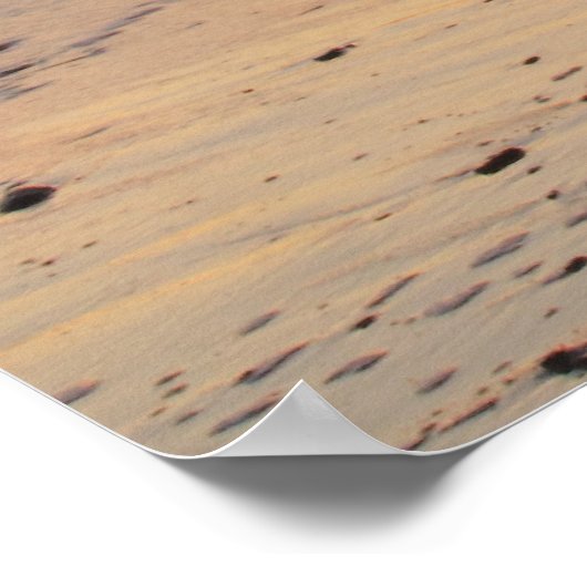 Sunrise Cape Cod National Seehand Poster (Ecke)