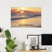 Sunrise Cape Cod National Seehand Poster (Heimbüro)