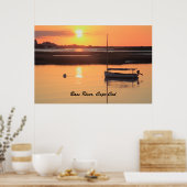 Sunrise Catboat, Cape Cod Poster (Küche)