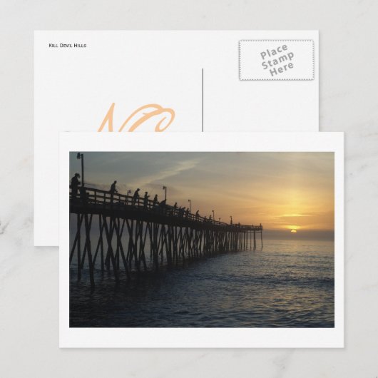 Sunrise Catch Postkarte (Vorne/Hinten)