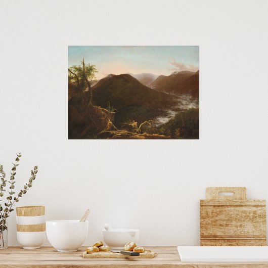 Sunrise, Catskills - Thomas Cole Kunstposter Poster (Küche)