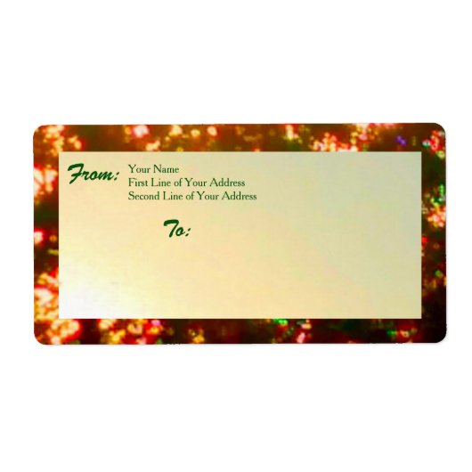 Sunrise Christmas Lights Foto 1, Version 2 (Vorne)