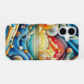 Sunrise City  iPhone 16 Hülle (Rückseite (Horizontal))