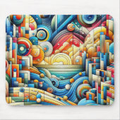 Sunrise City  Mousepad (Vorne)