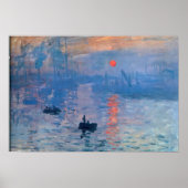 Sunrise - Claude Monet Poster (Vorne)