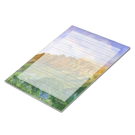 Sunrise Cliffs Kauai Hawaii Notepad Notizblock (angewinkelt)