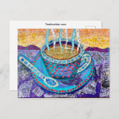 Sunrise Coffee Postkarte (Vorne/Hinten)