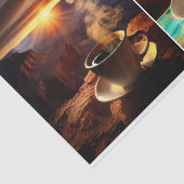 Sunrise Coffee, Südwest Vibes, Grand Canyon Seidenpapier (Ausschnitt)