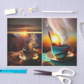 Sunrise Coffee, Südwest Vibes, Grand Canyon Seidenpapier (Handwerk)