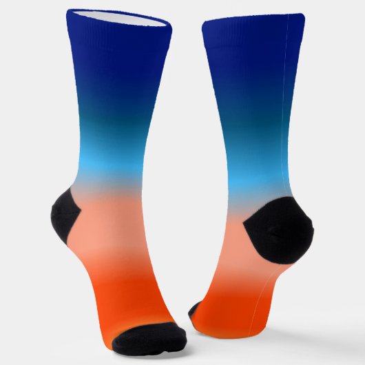 Sunrise Colors Ombre Socken (Gewinkelt)