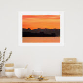 Sunrise, Costa del Sol, Spanien Poster (Küche)