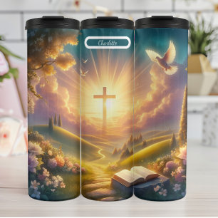 Sunrise Cross, Weg zur Erlösung Thermosbecher