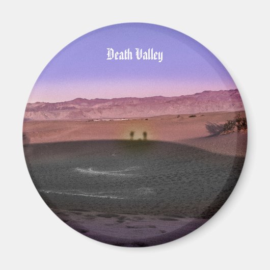 Sunrise Death Valley Nationalpark Magnet (Vorne)