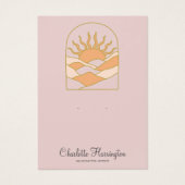 Sunrise Dusty Pink Earring Jewelry (Vorderseite)