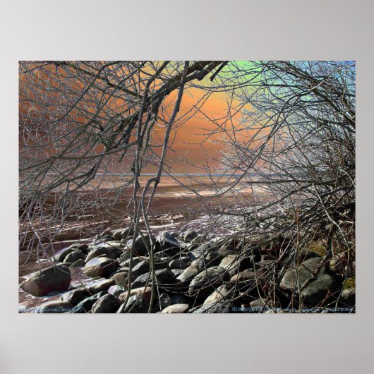 SUNRISE EIS-SCAPE POSTER (Vorne)