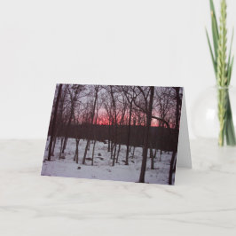 Sunrise-Ermutigungskarte Karte