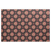 Sunrise Exotic Lotus Blume Schwarz Stoff (Fat Quarter (45,7 x 55,9 cm))