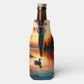 Sunrise Flaschenkühler (Flasche Rückseite)