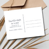 Sunrise Florida Beach Hochzeit Save the Date Ankündigungspostkarte