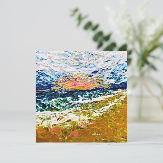 Sunrise for Thanksgiving (Stehend Vorderseite)