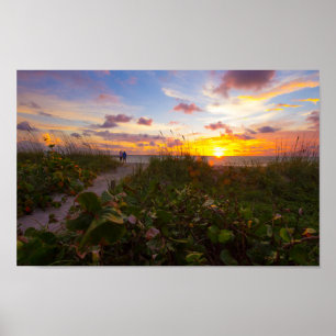 Sunrise, Fort Pierce, Florida Poster