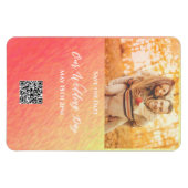 Sunrise-Foto Save the Date Hochzeit- Magnet (Horizontal)