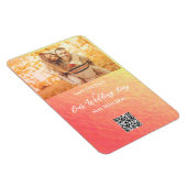 Sunrise-Foto Save the Date Hochzeit- Magnet (Rechte Seite)