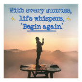 Sunrise Fotodruck (Vorne)