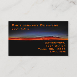 Sunrise Fotografy, anpassbare Visitenkarten Visitenkarte