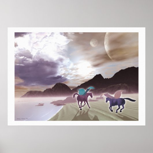 Sunrise Frolic Poster (Vorne)