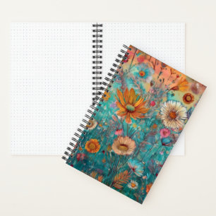 Sunrise Garden Notebook Notizblock