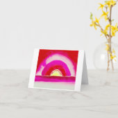 Sunrise, Georgia O'Keeffe, Fine Art Karte (Gelbe Blume)