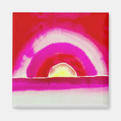 Sunrise, Georgia O'Keeffe, Magnet (Vorne)
