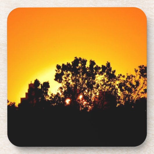 Sunrise Getränkeuntersetzer (Vorderseite)