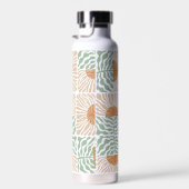 Sunrise Glory Abstrakt Floral Trinkflasche (Rechts)