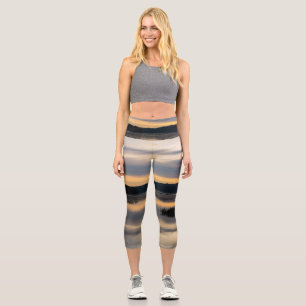 Sunrise Glory Capris Leggings