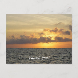 Sunrise Glory Folly Beach Postkarte