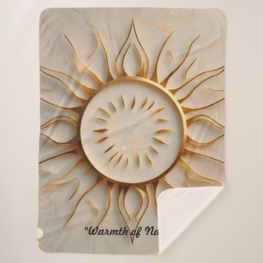 "Sunrise Glory" Sherpadecke (Vorderseite)