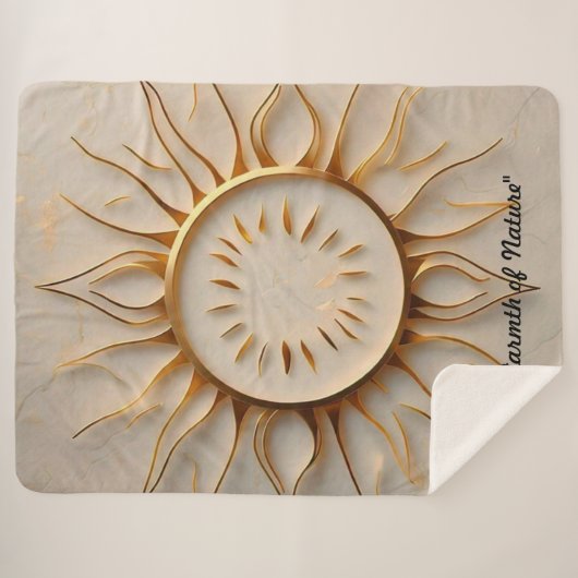 "Sunrise Glory" Sherpadecke (Vorderseite (Horizontal))