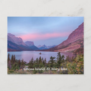 Sunrise Goose Island Postkarte