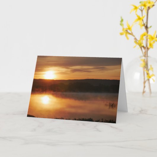 Sunrise Grußkarte mit Scripterreferenz Karte (Gelbe Blume)