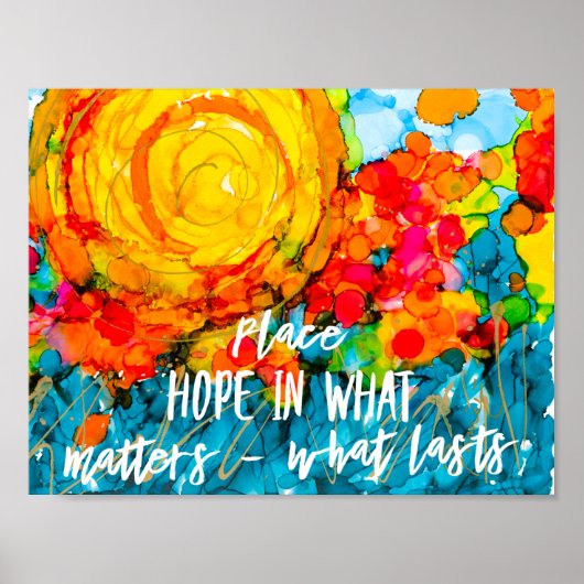 Sunrise Hope Lovitude Poster (Vorne)