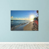 SUNRISE IN BAVARO LEINWANDDRUCK (Insitu (Holzboden))