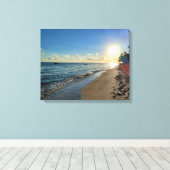 SUNRISE IN BAVARO LEINWANDDRUCK (Insitu (Holzboden))