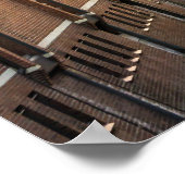 Sunrise in Hamburg Poster (Ecke)