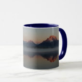 Sunrise in Jackson Dam Grand Teton Nationalpark Tasse (VorderseiteRechts)