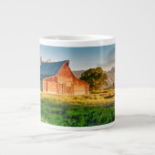 Sunrise in Moulton Barn Jumbo-Tasse (Vorderseite)